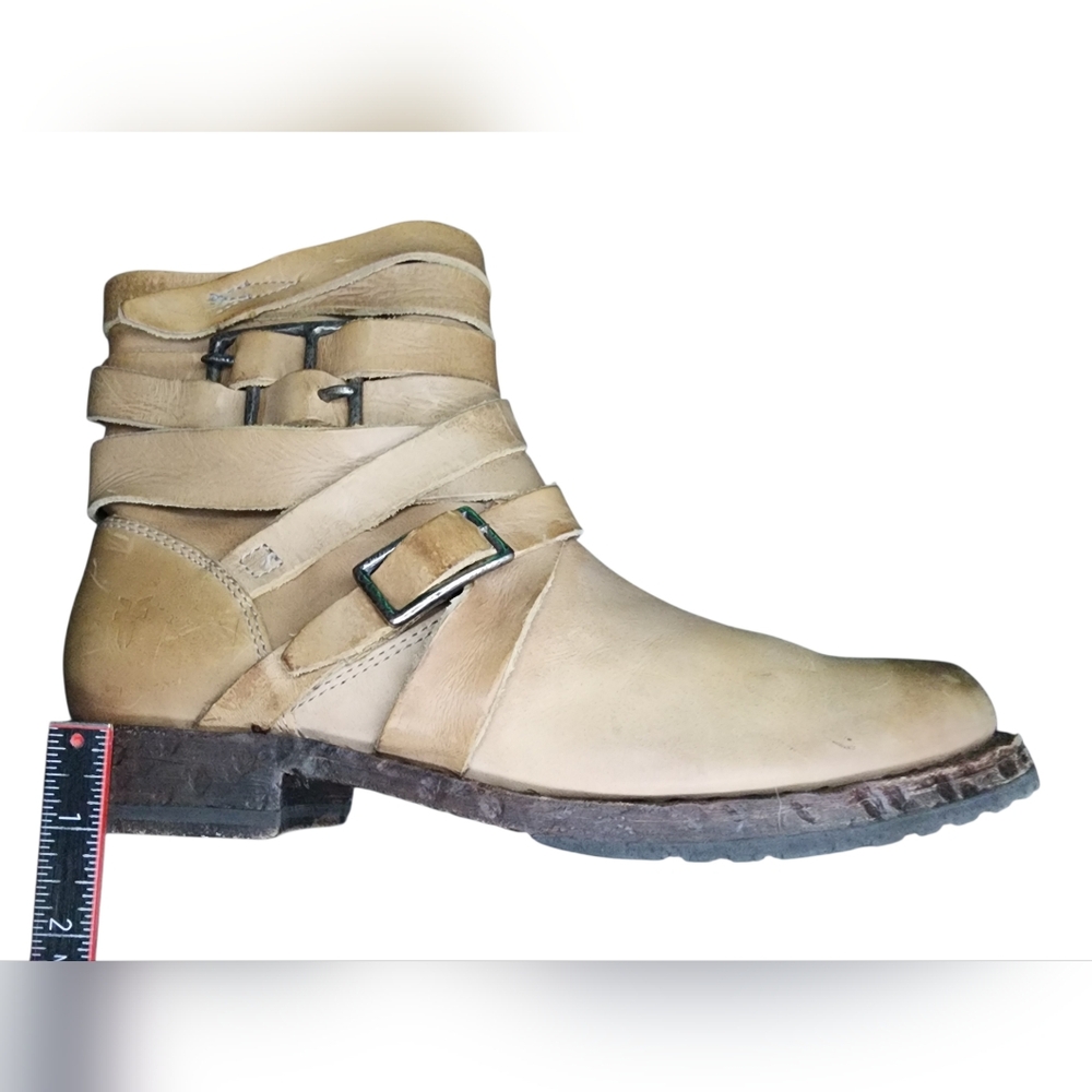 Frye Veronica Strappy Short Boots, Womens 7 - Picture 11 of 13